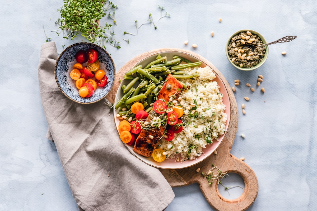Recetas saludables y comidas nutritivas